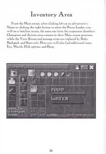Dungeon Master II (USA, PC) - Big Box Manual Page 028 Dungeon Master II (USA, PC) - Big Box Manual Page 028