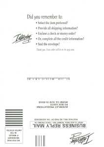 Dungeon Master II (USA, PC) - Compact Disc Edition, RSAC Poster Order Form Back