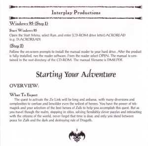 Dungeon Master II (USA, PC) - Jewel Case Booklet Page 007