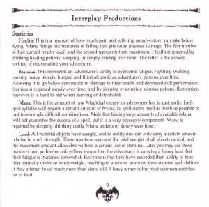 Dungeon Master II (USA, PC) - Jewel Case Booklet Page 011 Dungeon Master II (USA, PC) - Jewel Case Booklet Page 011
