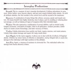 Dungeon Master II (USA, PC) - Jewel Case Booklet Page 013 Dungeon Master II (USA, PC) - Jewel Case Booklet Page 013
