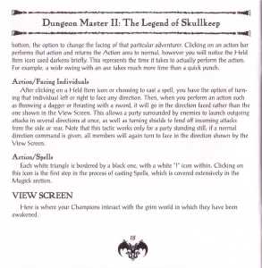 Dungeon Master II (USA, PC) - Jewel Case Booklet Page 020