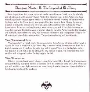 Dungeon Master II (USA, PC) - Jewel Case Booklet Page 022