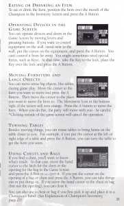 Dungeon Master II (USA, Sega CD) - Booklet Page 023 Dungeon Master II (USA, Sega CD) - Booklet Page 023