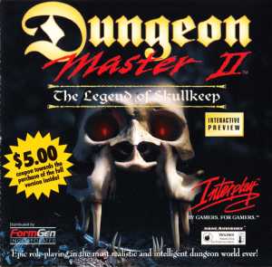 Dungeon Master II Demo (USA, PC) - Booklet Page 001 Dungeon Master II Demo (USA, PC) - Booklet Page 001