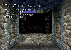 Dungeon Master Nexus (Japan, Sega Saturn) - Debug Menu 3 Walk Thru