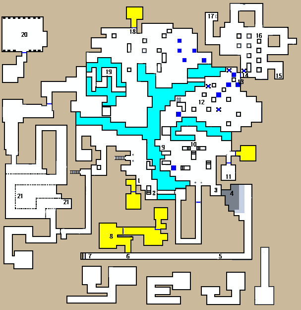 Dungeon Master Nexus (Japan, Sega Saturn) - MS Dungeon Level 10 (Alternate)