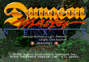 Dungeon Master Nexus for Sega Saturn (French Fan Translation)