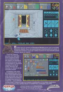 Dungeon Master and Chaos Strikes Back (France, Atari ST) - Mirrorsoft First Edition Back Card Front Dungeon Master and Chaos Strikes Back (France, Atari ST) - Mirrorsoft First Edition Back Card Front