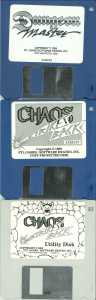 Dungeon Master and Chaos Strikes Back (France, Atari ST) - Mirrorsoft First Edition Floppy Disks Front Dungeon Master and Chaos Strikes Back (France, Atari ST) - Mirrorsoft First Edition Floppy Disks Front