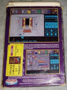 Dungeon Master and Chaos Strikes Back (France, Atari ST) - Mirrorsoft Second Edition Box Alternate Back Dungeon Master and Chaos Strikes Back (France, Atari ST) - Mirrorsoft Second Edition Box Alternate Back