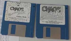Dungeon Master and Chaos Strikes Back (France, Atari ST) - Mirrorsoft Second Edition Chaos Strikes Back Disks Front Dungeon Master and Chaos Strikes Back (France, Atari ST) - Mirrorsoft Second Edition Chaos Strikes Back Disks Front