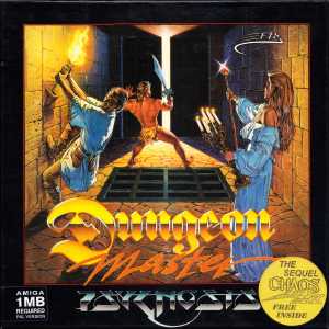 Dungeon Master and Chaos Strikes Back (Germany, Amiga) - Psygnosis Edition Box Front Dungeon Master and Chaos Strikes Back (Germany, Amiga) - Psygnosis Edition Box Front