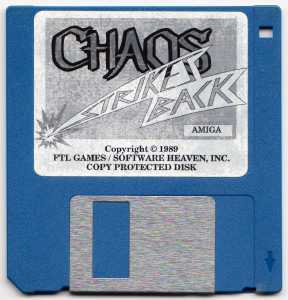 Dungeon Master and Chaos Strikes Back (Germany, Amiga) - Psygnosis Edition Chaos Strikes Back Game Disk Front Dungeon Master and Chaos Strikes Back (Germany, Amiga) - Psygnosis Edition Chaos Strikes Back Game Disk Front
