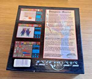 Dungeon Master and Chaos Strikes Back (Germany, Atari ST) - Psygnosis Edition Box Back