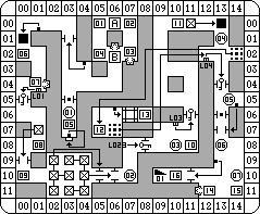 Theron's Quest (PC Engine) - Dungeon Ak-Tu-Ba Level 0