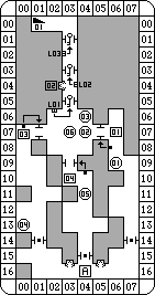 Theron's Quest (PC Engine) - Dungeon The City Of Formicia Level 0