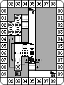 Theron's Quest (PC Engine) - Dungeon Tower Of Drator Level 0