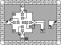 Theron's Quest (PC Engine) - Dungeon Tower Of Drator Level 3