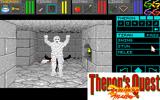 Theron's Quest - Sample screenshot