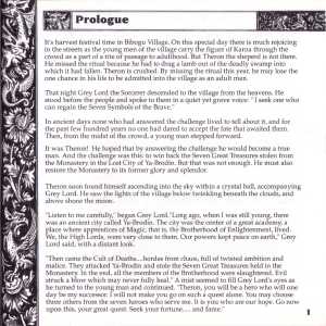 Theron's Quest (USA, Turbografx) - Booklet Page 003 Theron's Quest (USA, Turbografx) - Booklet Page 003