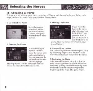 Theron's Quest (USA, Turbografx) - Booklet Page 010 Theron's Quest (USA, Turbografx) - Booklet Page 010
