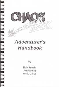 Chaos Strikes Back Adventurer's Handbook (USA) - Page 003