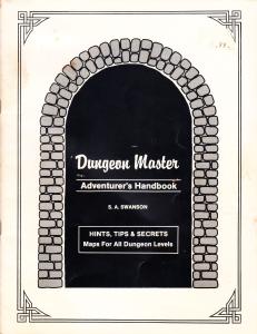 Dungeon Master Adventurer's Handbook First Edition