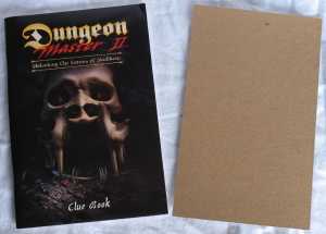 Dungeon Master II Clue Book (USA) - Cardboard Front Dungeon Master II Clue Book (USA) - Cardboard Front
