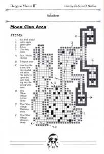 Dungeon Master II Clue Book (USA) - Page 050 Dungeon Master II Clue Book (USA) - Page 050