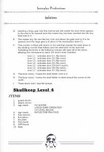 Dungeon Master II Clue Book (USA) - Page 061 Dungeon Master II Clue Book (USA) - Page 061