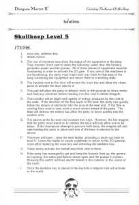 Dungeon Master II Clue Book (USA) - Page 064 Dungeon Master II Clue Book (USA) - Page 064