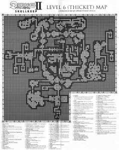 Dungeon Master II The Official Strategy Guide (USA) - Foldout Map Front