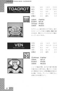 Dungeon Master Sequel Chaos Strikes Back Guide Book Expanded Edition (Japan) - Page 046