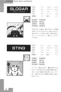 Dungeon Master Sequel Chaos Strikes Back Guide Book Expanded Edition (Japan) - Page 048