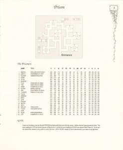 Pat Mullens Maps Lists And Answers For Chaos Strikes Back (USA) - Page 007 Pat Mullens Maps Lists And Answers For Chaos Strikes Back (USA) - Page 007