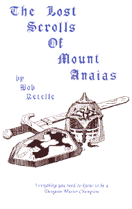 Dungeon Master The Lost Scrolls Of Mount Anaias