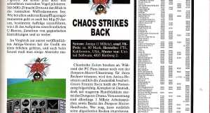 Chaos Strikes Back (Amiga) Review - ASM (Germany), April 1991, Page 109