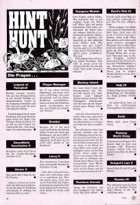 Dungeon Master Hints - ASM (Germany), February 1992, Page 88