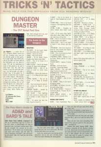 Dungeon Master Guide - Advanced Computer Entertainment (United Kingdom), Issue No 29 February 1990, Page 71