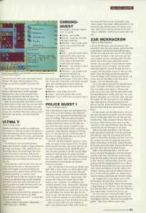 Chaos Strikes Back Hints - Advanced Computer Entertainment (United Kingdom), Issue No 36 September 1990, Page 83
