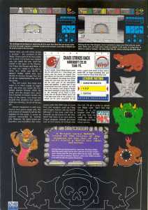 Chaos Strikes Back (Amiga) Review - Amiga Action (United Kingdom), Issue No 19 April 1991, Page 48