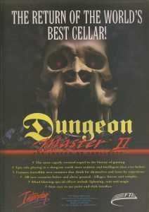 Dungeon Master II Advertisement - Amiga Computing (United Kingdom), Issue No 90 September 1995, Page 81