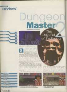 Dungeon Master II (Amiga) Review - Amiga Computing (United Kingdom), Issue No 96 February 1996, Page 80 Dungeon Master II (Amiga) Review - Amiga Computing (United Kingdom), Issue No 96 February 1996, Page 80