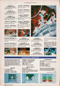 Dungeon Master Hints - Amiga Format (United Kingdom), Issue No 10 May 1990, Page 158