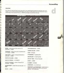 Dungeon Master (Amiga) Guide - Amiga Format Screenplay (United Kingdom), 1990, Page 49