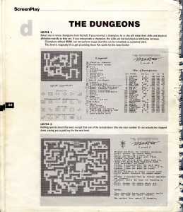 Dungeon Master (Amiga) Guide - Amiga Format Screenplay (United Kingdom), 1990, Page 54