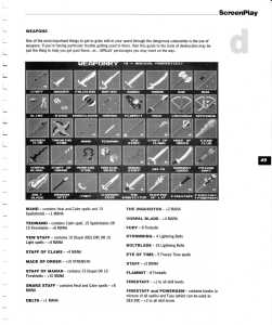 Dungeon Master (Amiga) Guide (Revised) - Amiga Format Screenplay (United Kingdom), 1990, Page 49