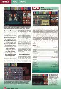 Dungeon Master II (Amiga) Review - Amiga Games (Germany), October 1995, Page 30 Dungeon Master II (Amiga) Review - Amiga Games (Germany), October 1995, Page 30