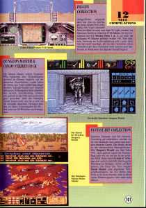 Dungeon Master And Chaos Strikes Back (Amiga) Review - Amiga Joker (Germany), February 1993, Page 101